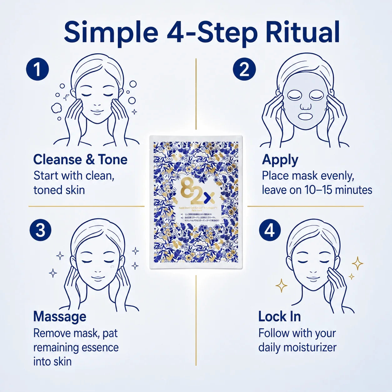 82X Mask Collagen - 82X Japanese Collagen