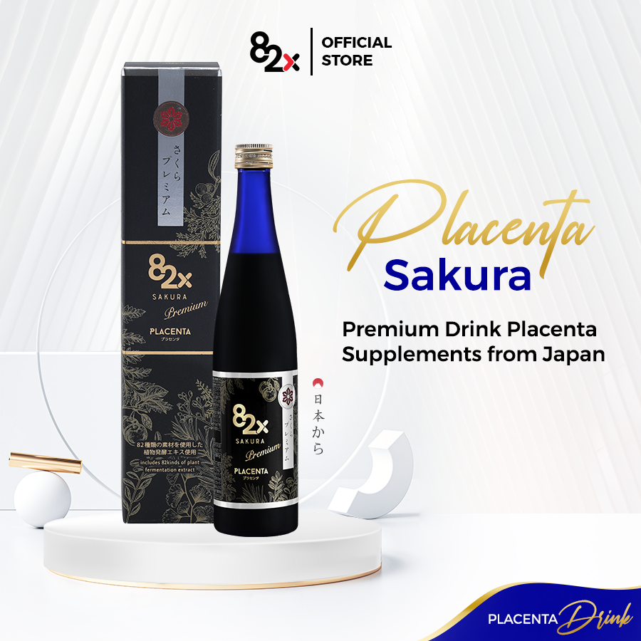 82X Sakura Placenta Premium - The best beauty and healthy drink 