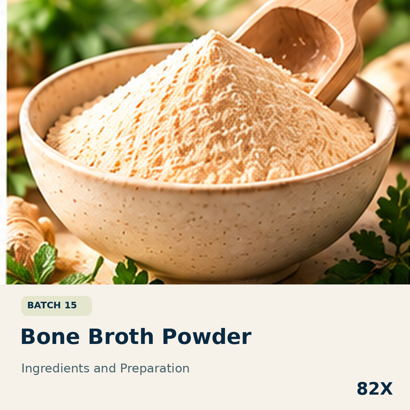 Bone Broth Powder: Protein, Sodium, Mixing and Label Guide