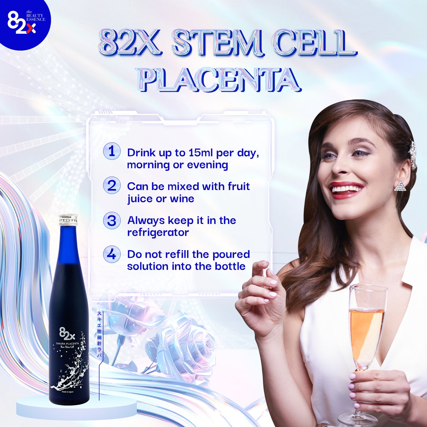 82X Stem Cell Placenta Premium