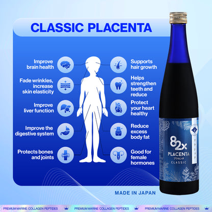 82X Placenta 450000 Suplemento de salud clásico
