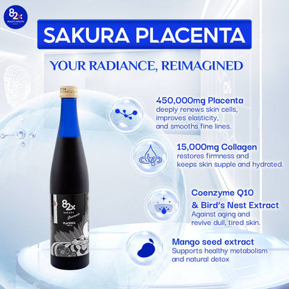 82X Sakura Placenta - White & Contour