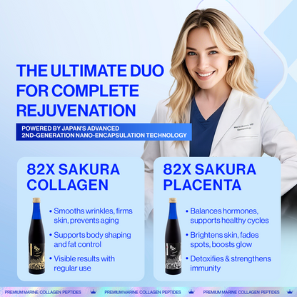 82X Sakura Placenta - White & Contour
