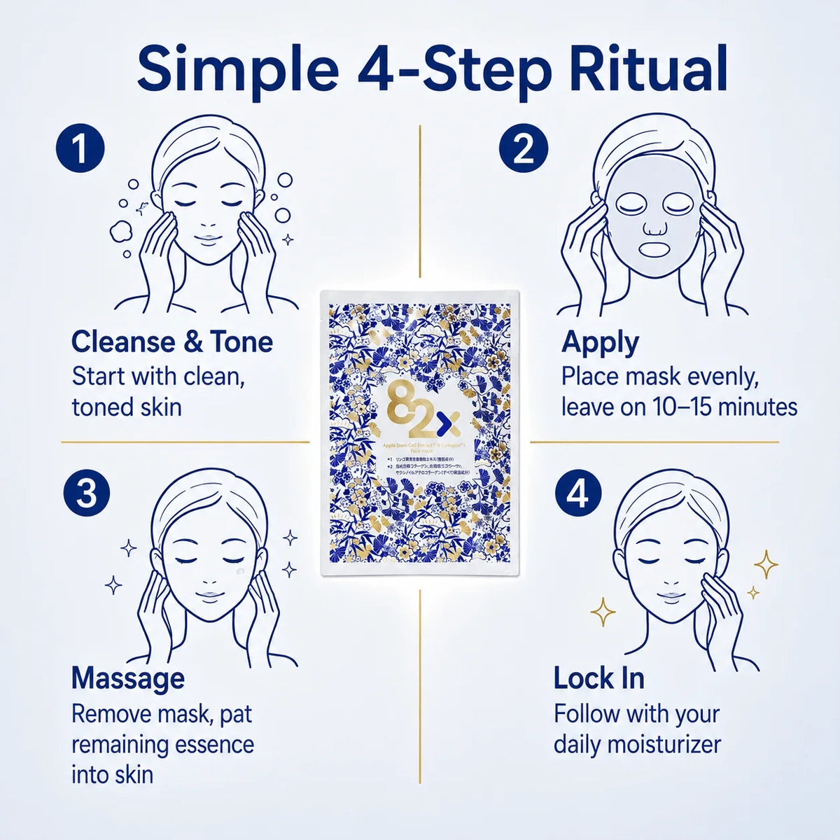 82X Mask Collagen - 82X Japanese Collagen